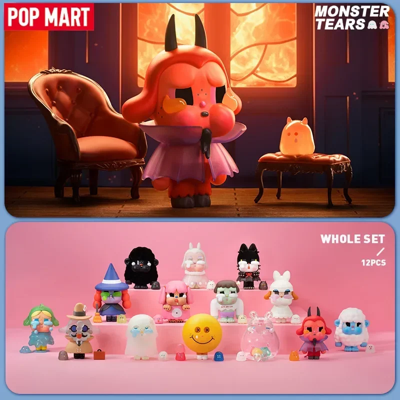 POP MART MONSTER TEARS フィギュアセット POP MART CRYBABY Monster Tears Series Series Blind Box Toys