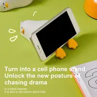 Hand Warmer Cute Duck Shape 4000mAh USB Rechargeable Hand Warmer Power Bank Electric Portable Pocket Heater Indoor Outdoor 6