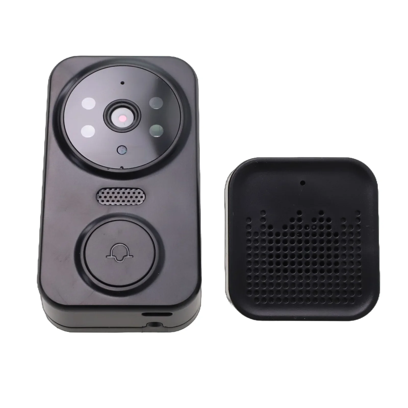 Smart Wireless Remote Video Doorbell Remote Doorbell Noise-Canceling Mic APP Controlled Automatic Working Charging Cable