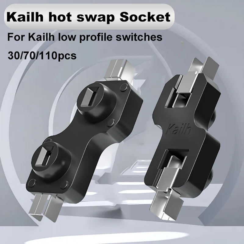 Kailh Горячая замена Pcb розетки Kailh PCB разъем для Outemu Cherry MX Gateron Kailh переключатели для низкопрофильных 1350 шоколад ось