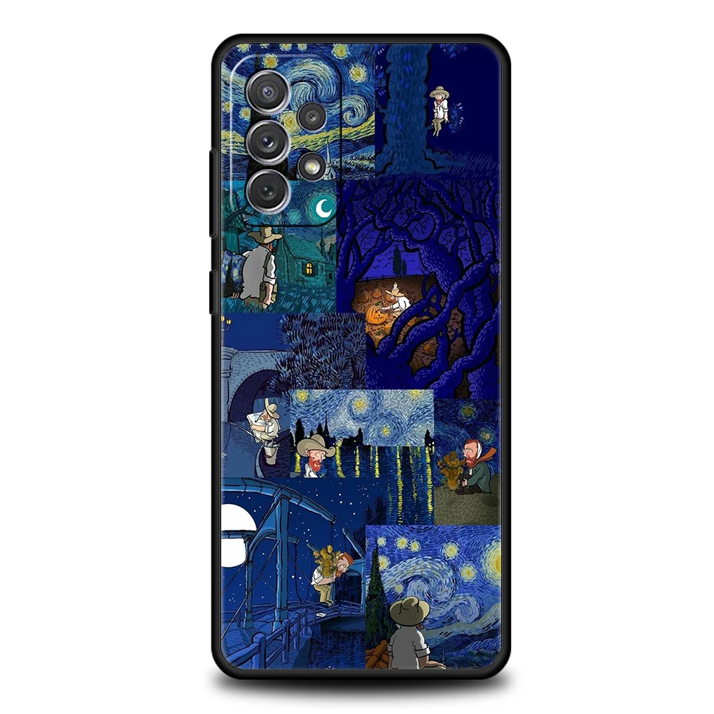 Artistic Van Gogh Series Soft Shell Phone Case