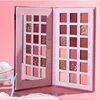 18 Colors Desert Rose Palette With Makeup Mirror Pearlescent Matte Glitter Shimmer Pigment Nude Longlasting Eye Shadow Wholesale 2