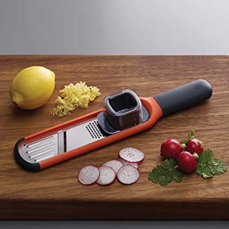 2-in-1 Mini Grater Slicer Anti Hurt Hands Vegetable Cutter Fruit Slicer Multifunctional Potato Peeler Carrot Cutter Gadgets