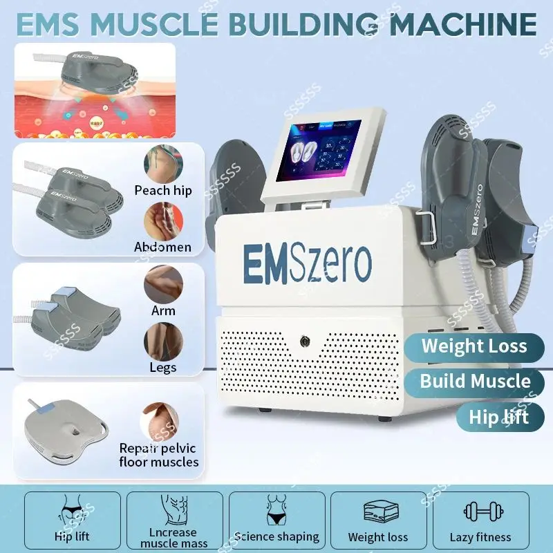 

2024 EMSzero 6500w Portable NEO Professional Electromagnetic Stimulation Fitness Equipment Nova Rf Muscle EMS Hiemt