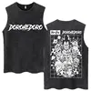 Anime Dorohedoro Kaiman Vintage Washed Tank Tops Harajuku Manga Sleeveless T Shirt Men Women Fashion Casual Cotton Loose T-shirt 3 Anime Dorohedoro Kaiman Vintage Washed Tank Tops Harajuku Manga Sleeveless T Shirt Men Women Fashion Casual Cotton Loose T-shirt 3