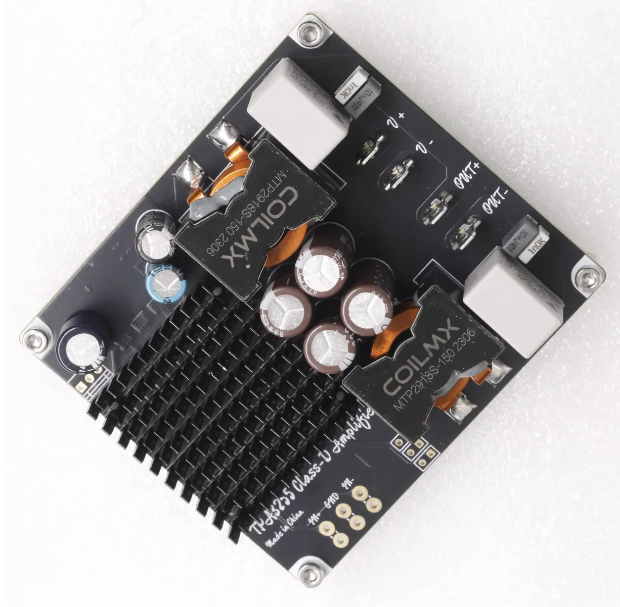 TI TPA3255 클래스-D 하이파이 증폭기 보드 PBTL 모노 480W 고출력 오디오 앰프 모듈