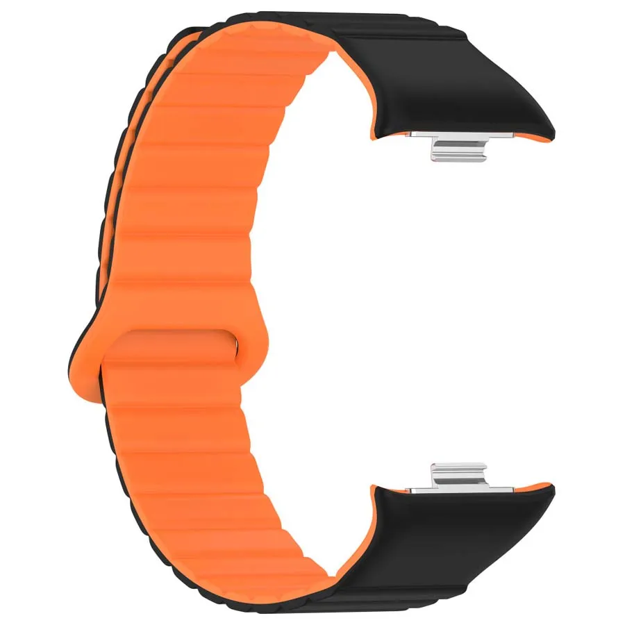 Silicone Magnetic Replacement Wristband Strap - Universal Smartwatch Accessory Bracelet