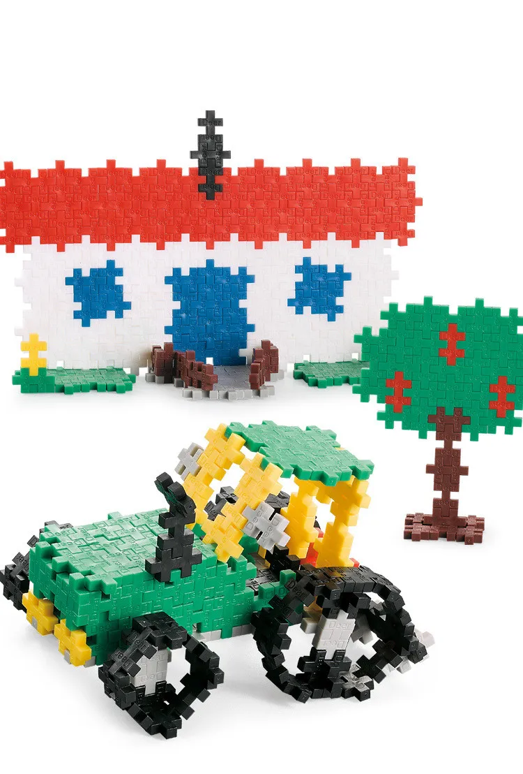 500 Pieces DIY Creative Building Blocks Bulk Plus Block Sets City Classic Bricks Assembly Educational Toys for Children images - 6