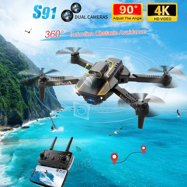 2022 New S91 Drone 4K  Professional HD Dual Camera Obstacle Avoidance Dron FPV 5G WIFI  Foldable Quadcopter RC Helicopter Toys 1