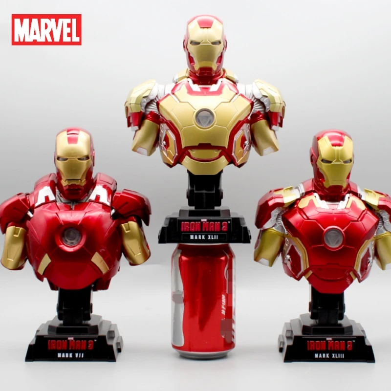 Iron Man 3 Mark Vii Xliii Xlii Mk7 42 43 Edtion In Scala 1/4 Busto Da Collezione Action Figure Model Toy Gift For Collection Do