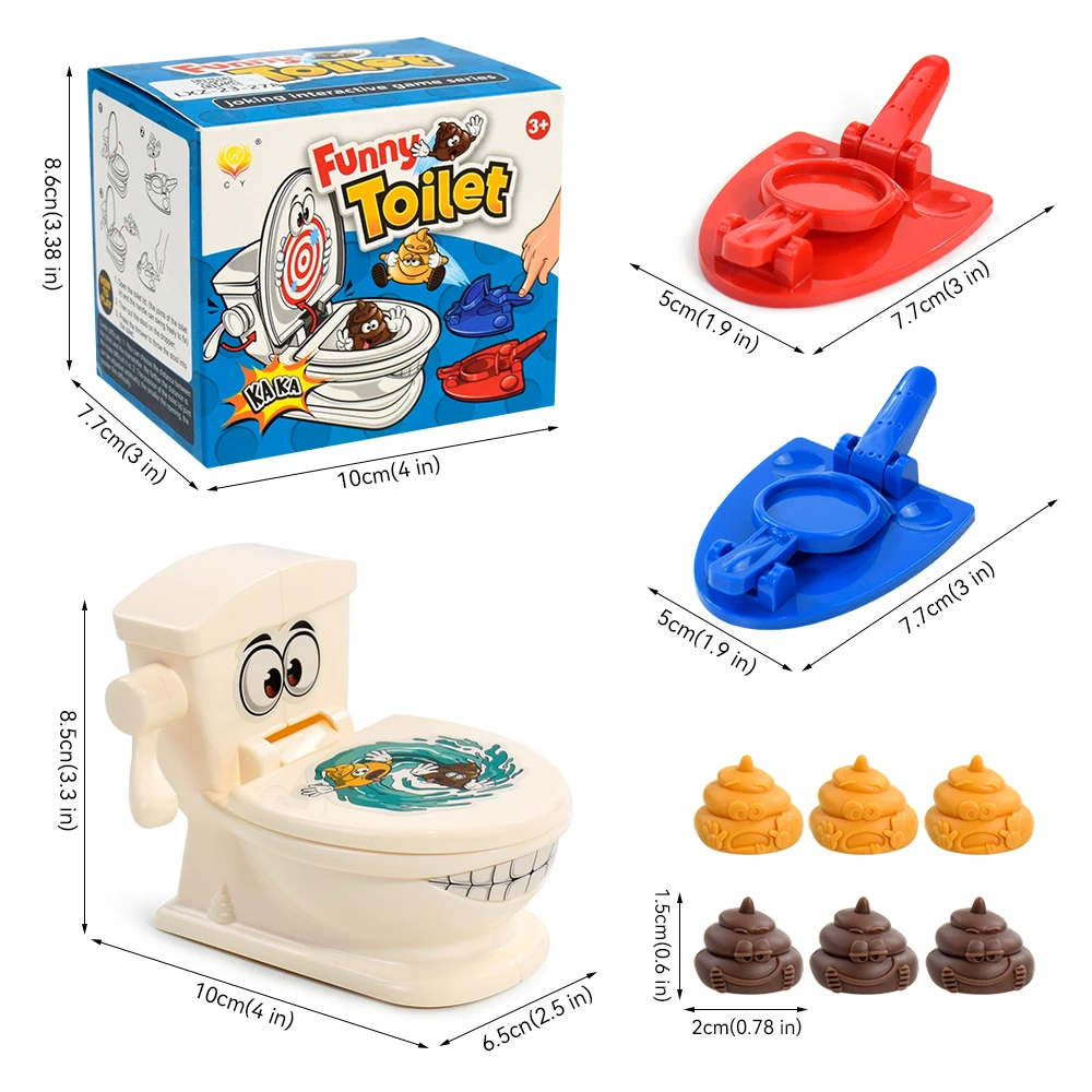 Toilet Toss: Interactive Kids' Catapult Game