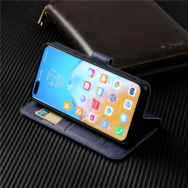 Silicone Flip Case For LG K40 Luxury Wallet PU Leather Magnetic Phone Bags Cases For LG K40 with Card Holder 4