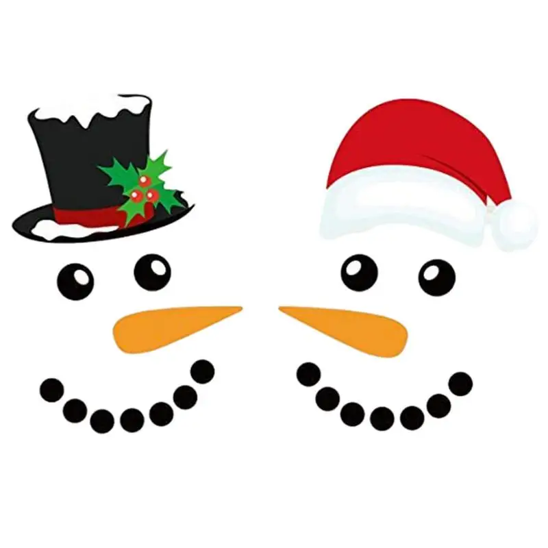 

Рождественские магниты на холодильник, декоративные магниты на холодильник со снеговиком, Рождественский Декор для двери холодильника, металлическая дверь, автомобильное стекло