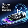 4 in 1 120W Car Charger Retractable Car Cigarette Lighter Adapter USB Type C Fast Charger Cable for IPhone Xiaomi POCO Samsung