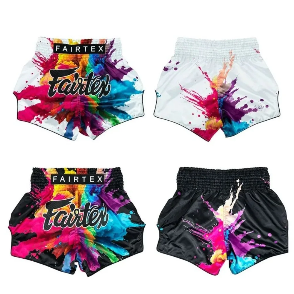 Thai Fairtex Kickboxing Shorts for Adult Men and Women Boxing Training and Muay Thai Fighting Exercise Sports shorts