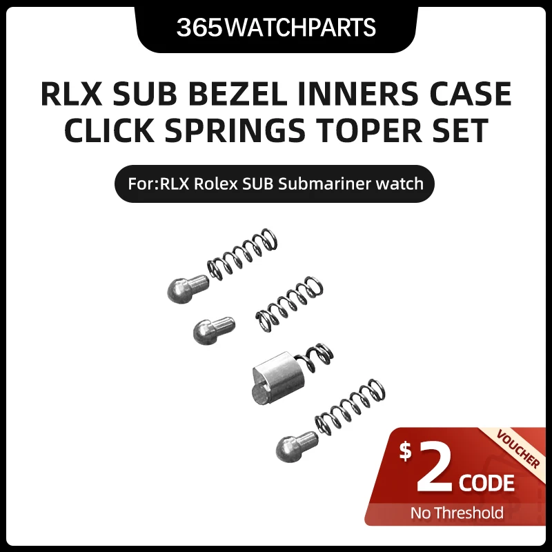 Custodia Anello Bocca Rotante Tappo A Molla Set Per Rolex Sub Submariner Water Ghost 116610 116613 116618 Orologio Meccanico