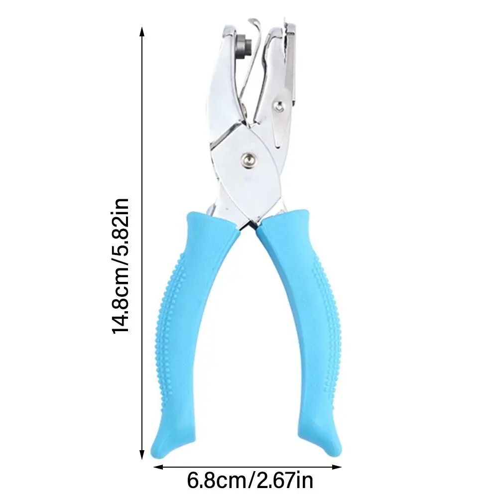 수제 단일 구멍 종이 셰이퍼 커터, 엠보싱 장치, 하트, 원형, 오각형, 삼각형, 사각형, 스크랩북 펀치