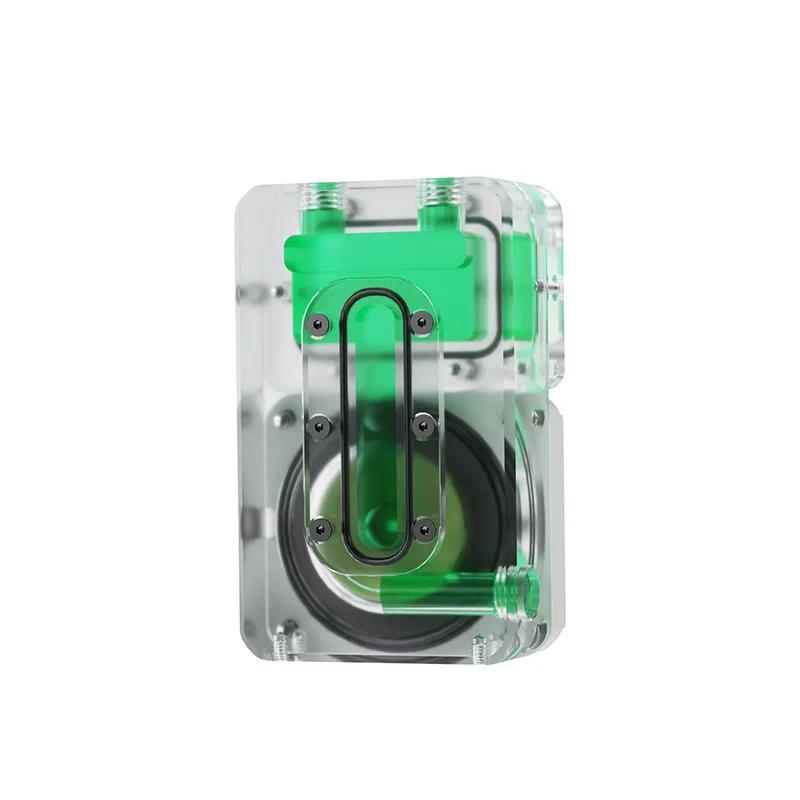 Barrow Itx Computador Caixa Pequena Bomba Reservatório Combinat Mini Tanque de Água para Dividir a Construção Líquida g1 Branco Preto Spd10-t - Imagem 3