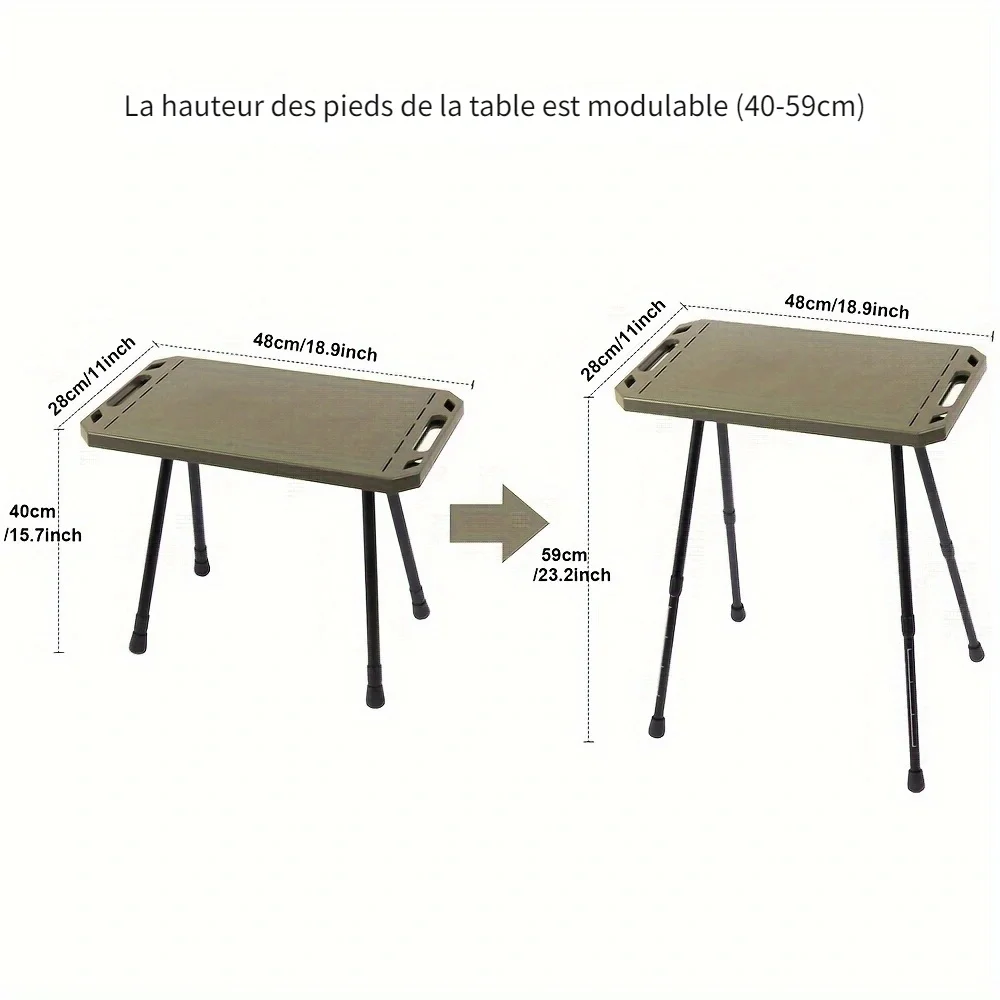 Table pliante pour Camping