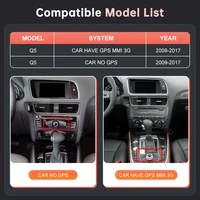 1920*720 RoadTop Linux Touch Screen Multimedia Display For Audi Q5 2009-2017 With Wireless CarPlay Android Auto Airplay Autolink - Image 2