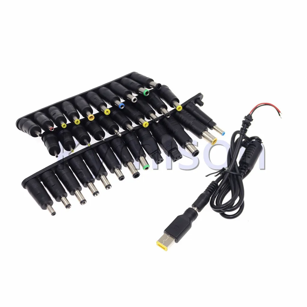 Versatile Power Adapter Tips Kit for Laptops - 5.5mmx2.5mm Plug Set
