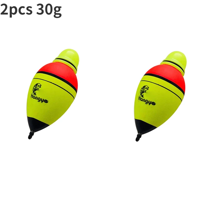 2/4Pcs 30/40/50/60/70/80g/100g EVA Luminous Fishing Night Float Light ...