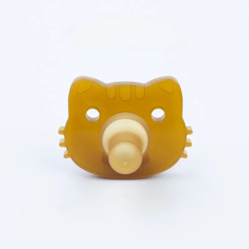 New Creative Silicone Bear Pacifier Day Round Head Night Flat Head Storage Box Chain Baby Teether Toys Newborn Pacifier - Image 5