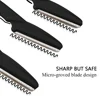 30/12/10 Pcs Random Color Set Multipurpose Eyebrow Razor Tools And Facial Razor With Precision Cover,Safety 5