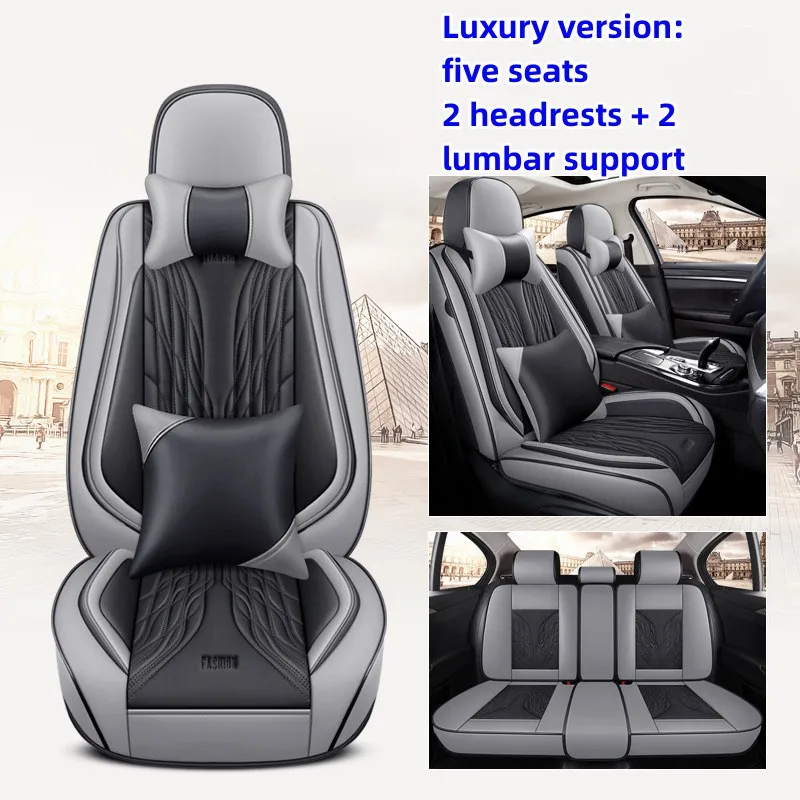 

NEW Luxury Car Seat Cover For SKODA Octavia A5 A7 Kodiaq Superb Wagon Fabia Rapid Yeti Combi Karop Car accessories Interior