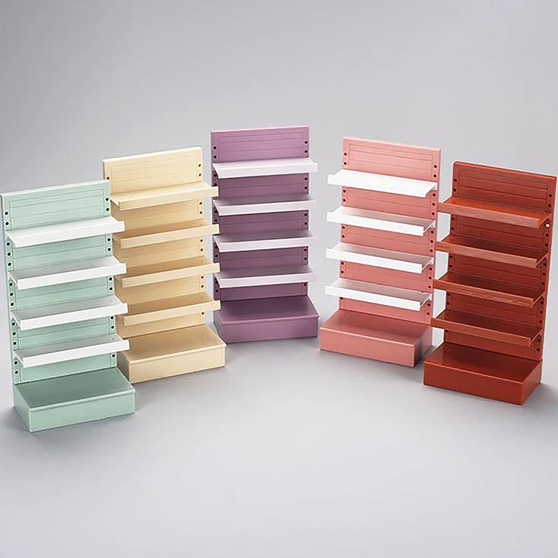 

1/12 Dollhouse Supermarket Display Shelf Dollhouse Simulated Snack Cabinet Dolls House Miniature Furniture Accessories Wholesale