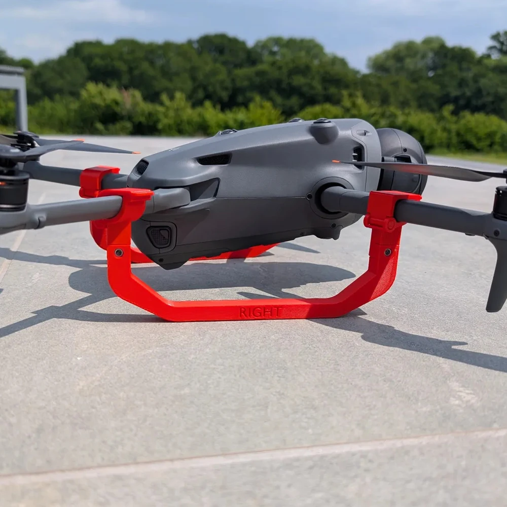 Support train d'atterrissage DJI Mavic 4 Pro - Rehausseur 10cm anti-collision