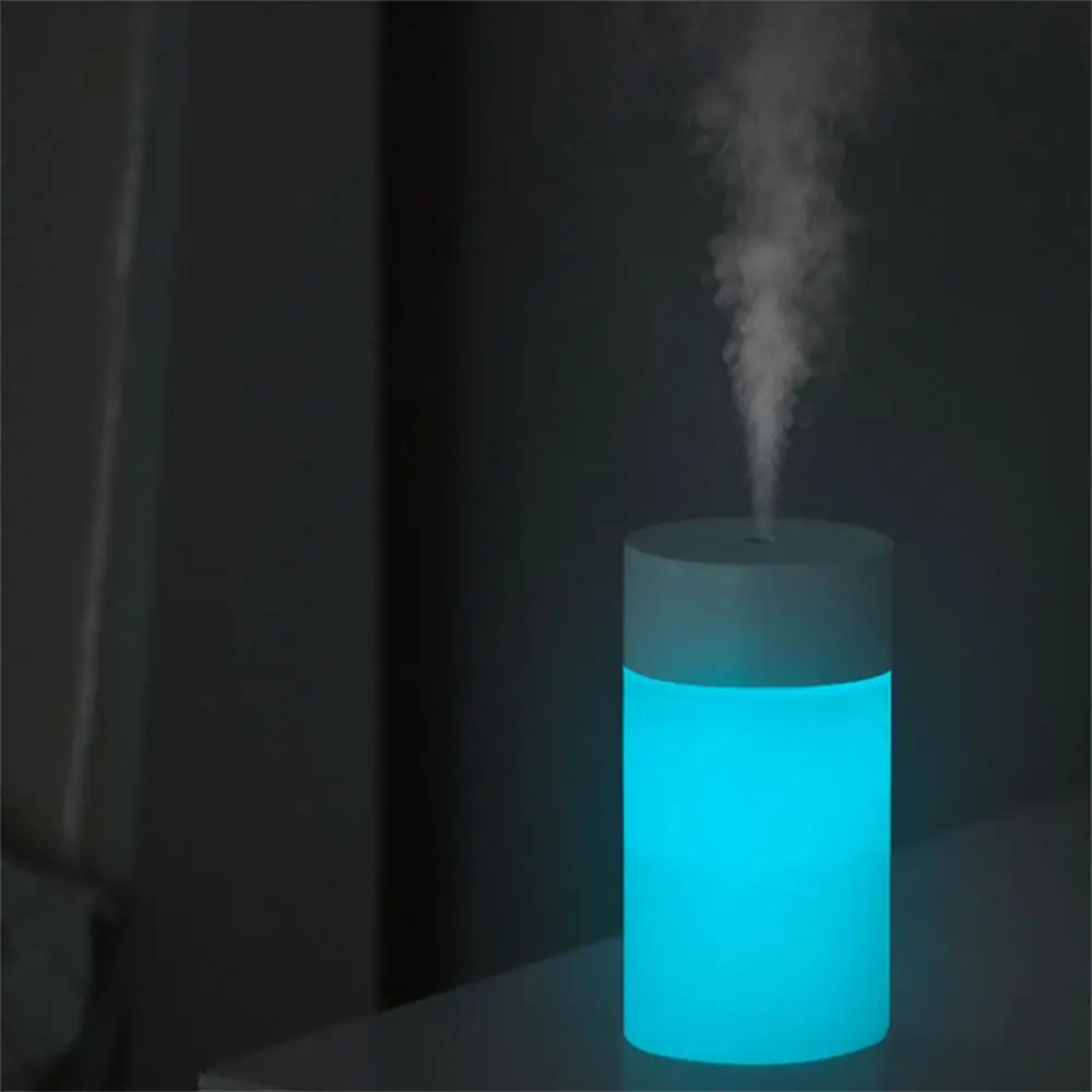 260ml Mini Air Humidifier Purifier Colorful Night Light Mute USB Essential Oil Atomizer Portable Aromatherapy Diffuser For Home