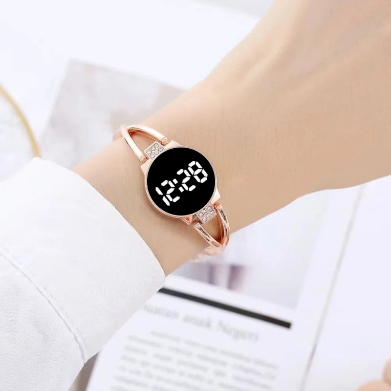LED Women Watches Touch Screen Electronic