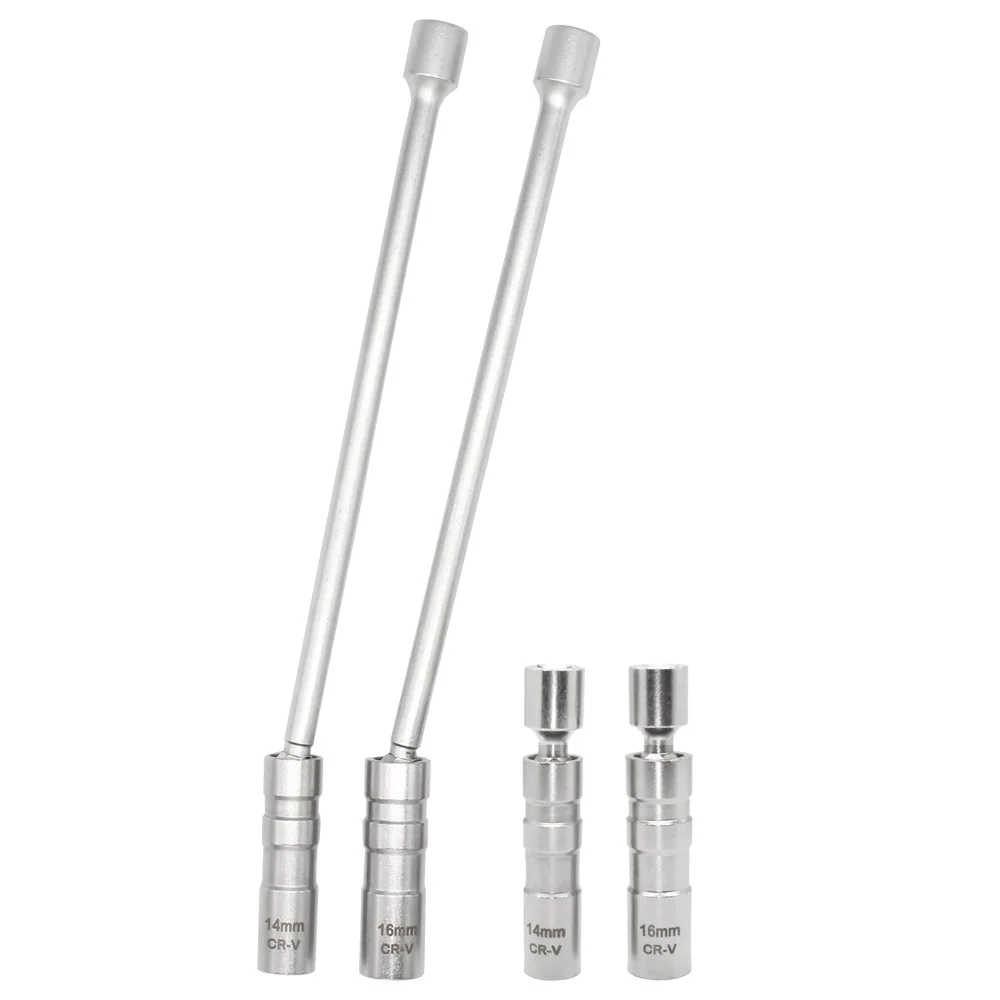 ARES 14mm Thin Wall Magnetic Spark Plug Socket - 3/8" Drive For Hard-to-Reach Plugs