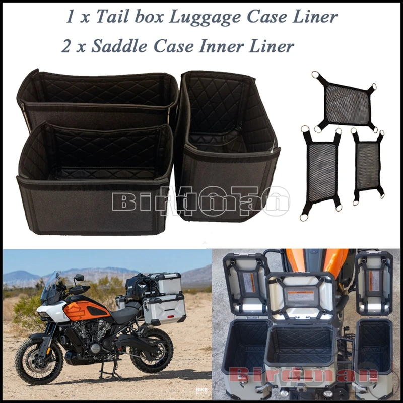 

Для Harley Pan America 1250 RA1250 RA1250S мотоциклетная модель из искусственной кожи Top чехол внутренняя задняя коробка внутренняя подкладка сумка 2021-2024