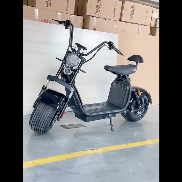 Two-wheeled 2000W electric scooter, wide tire scooter, adult