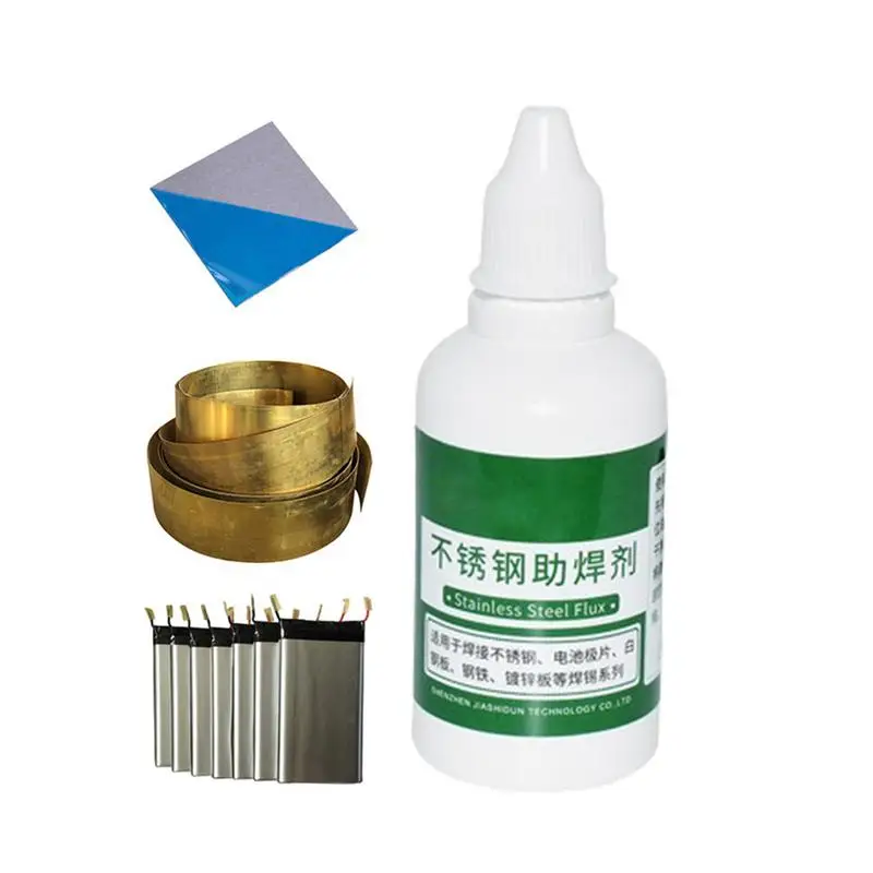 

Multifunctional Liquid Flux 50ML Safe Environmental Metal Welding Tool Repair/Rework Flux Solder For Stainless Steel/Copper/Iron