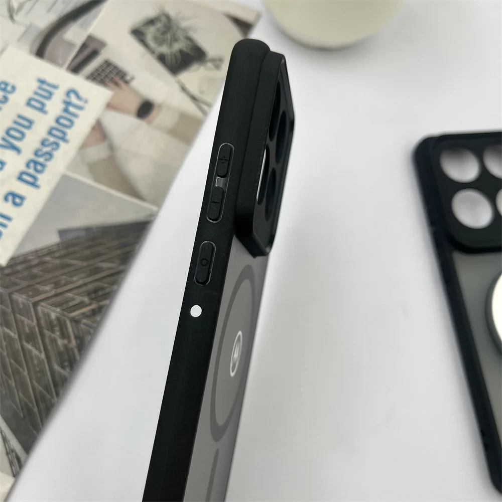 Magnetic Luxury Matte Translucent Case with Magsafe Wireless Charging Compatibility
