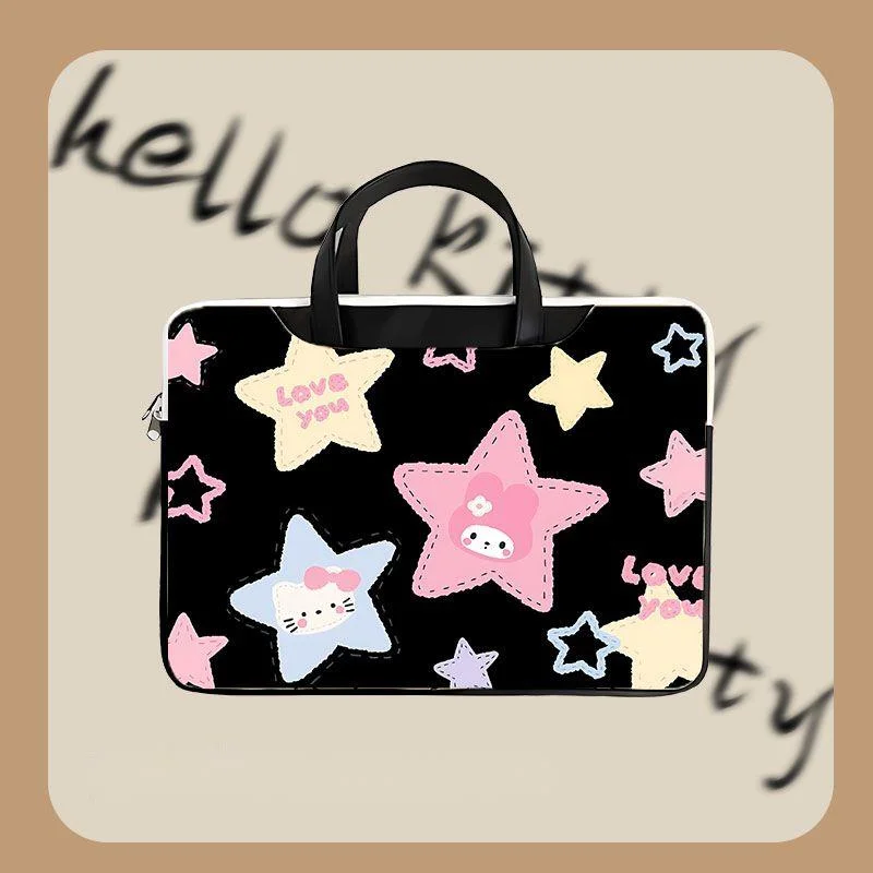 Sanrio Hello Kitty Cute Anime Laptop Bag Macbook Pro Air Xiaomi Hp Laptop  Pouch Notebook Bag For 13 14 15 15.6 16 17 Inch Case - AliExpress