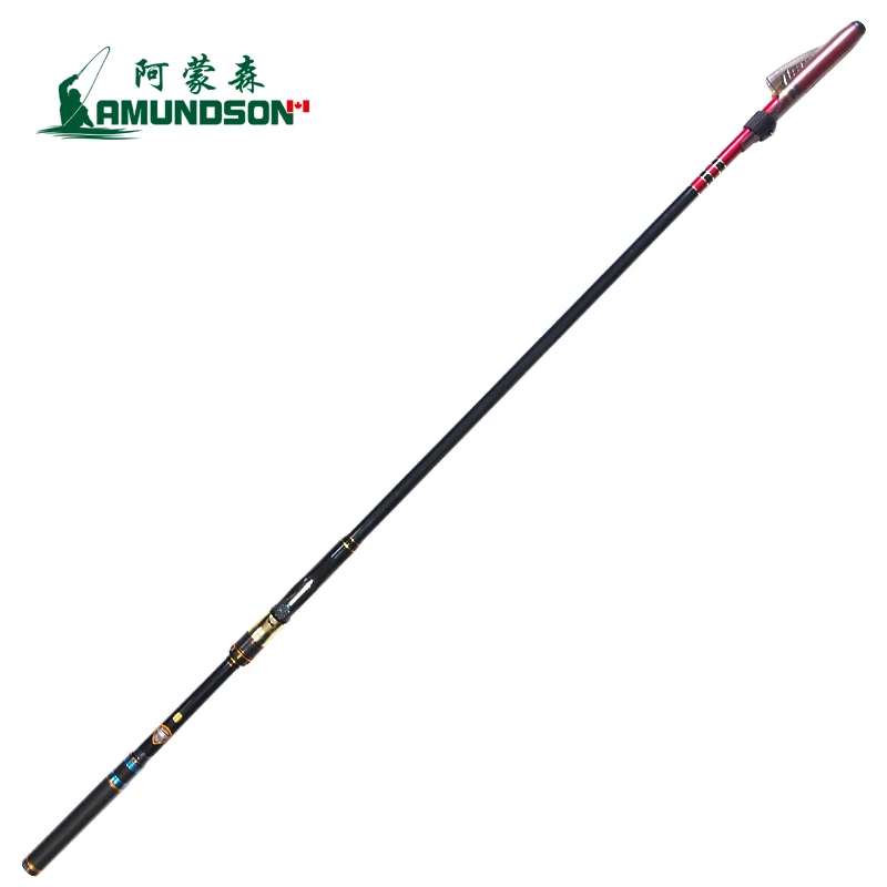 Amundson-Ultralight Carbon Fishing Rod, Oblique Guide Ring, Rock Fishing Rod,  0.6/0.8/1.0/1.2/1.5/1.8/2.0/3.0, 4.5m, 5.0m - AliExpress