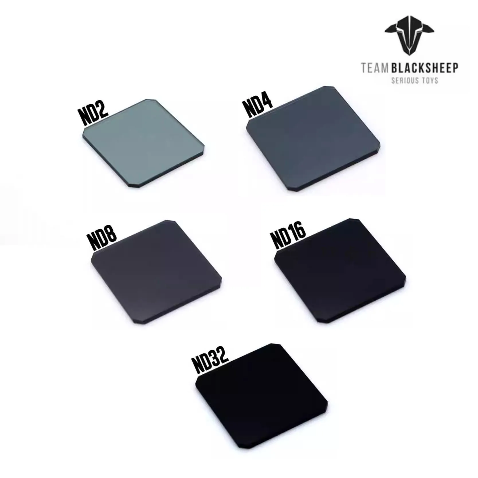 Filtre ND TBS pour GoPro 5/6/7 - Lot de 5 couleurs ND2/4/8/16/32