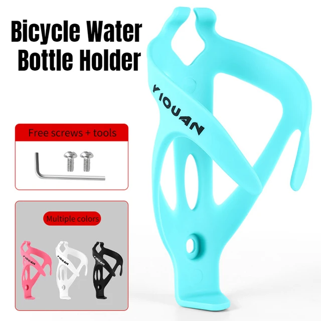 Bicycle Water Bottle Holder Durable Ultralight Bicycle Bottle Cages MTB Road Cycling Bottle Bracket Rubber Bicycle Accessories 2