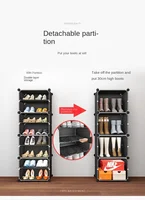 Modern Household Corridor Bedroom Dustproof Shoerack Hallway Living Room Multilayer Cabinets New Storage Shoe Rack Furniture 6