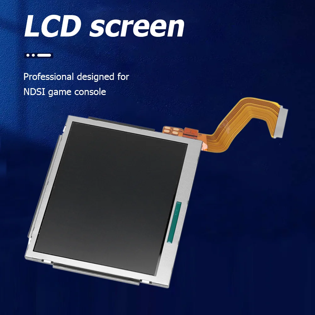 Top LCD Screen Lightweight Game Console LCD Screen Easy Installation Top Upper LCD Screen Replacement Parts for NDSI