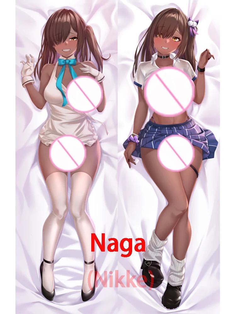 Dakimakura Naga (Nikke) Anime double sided pillowcase sexy equal body pillow cover