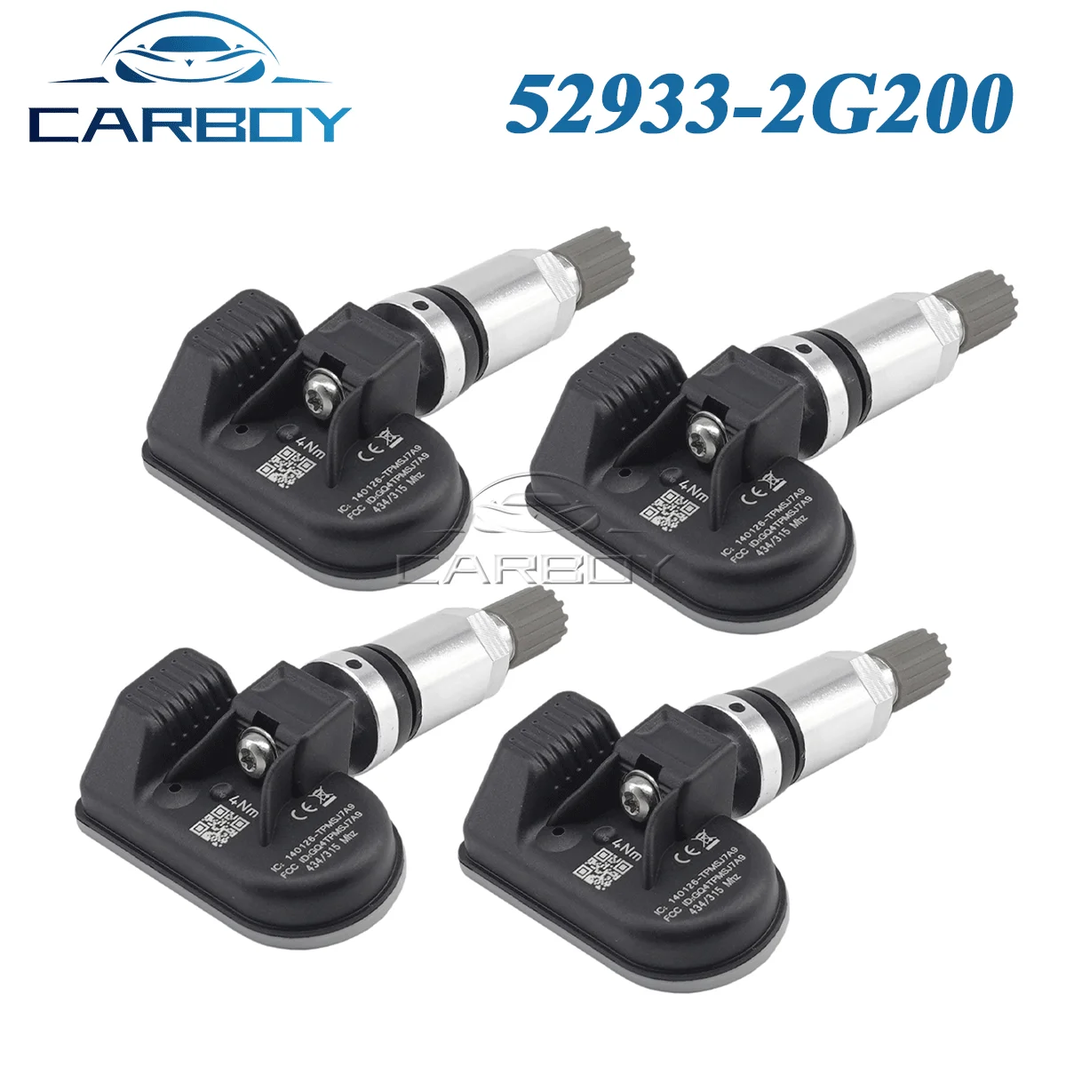 52933-2G200 For Kia Sedona 2009/01-2014/12 TPMS Tire Pressure Monitor Sensor 529332G200 Tire Pressure Monitoing System
