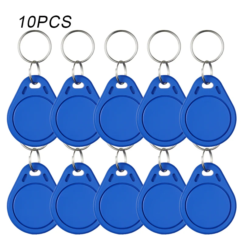 Multi-Colour RFID Replaceable Smart Token Keychain Set