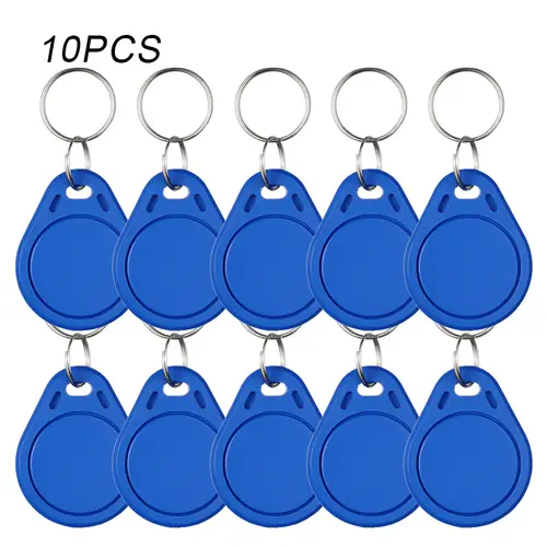 UID 5/10/20PCS 13.56Mhz RFID Replaceable write smart token Multi-colour Copy Keychain Write Copy Clone Clasp tag for Mif 1k S50 - Image 13