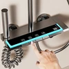 High-end 4 Functions Bathroom Shower Faucet Set Digital Temperature Display Shower System Hot Cold Showers Mixer Pressure Taps 2