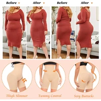 Short gainant pour femmes, contrôle du ventre, taille haute, culotte modelante, sous les robes, cuisses, plus mince, entraîneur de taille 6